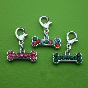 製造骨犬のタグのカスタマイズされたカスタマイズされた亜鉛合金qrペット・タグ