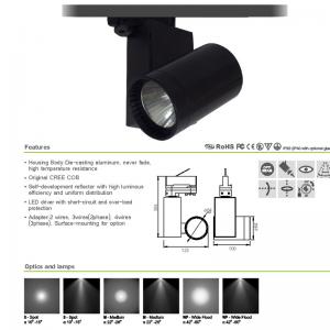 シリンダデザインペンダント・スポットライトの屋内の壁のトラックのトラック照明