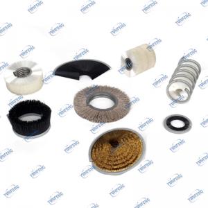 すべての産業用ブラシコイルブラシローラースパイラルブラシステープルセット