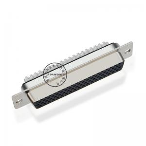 dサブ78ピンはんだ密度メス電子コネクタ