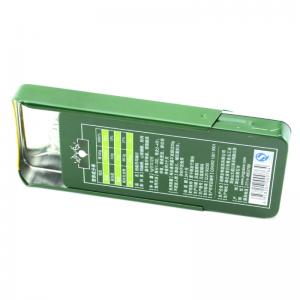 ミント、健康製品のための小さな長方形の錫箱