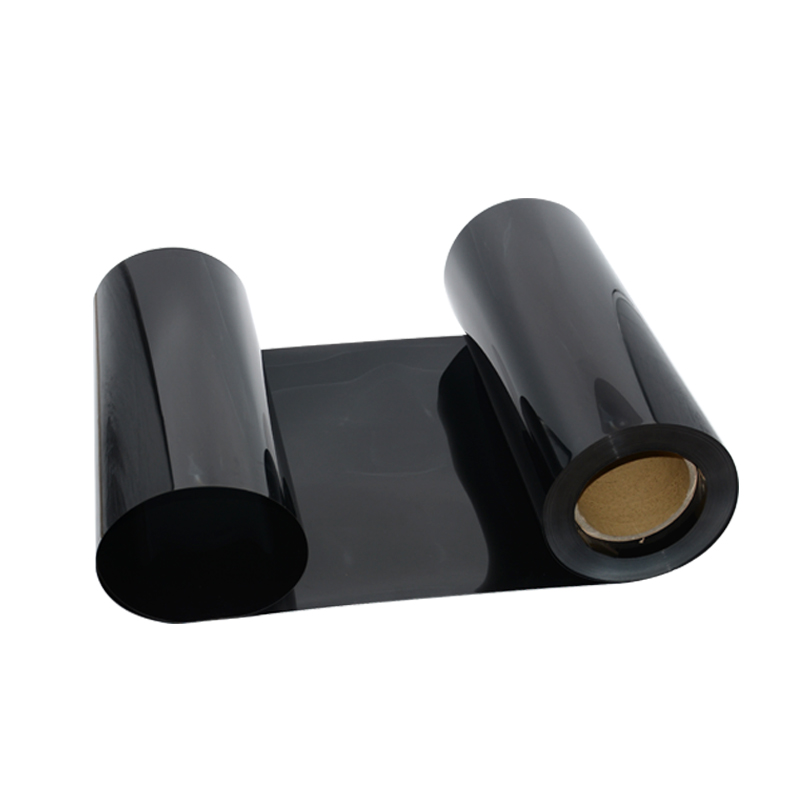最高品質の黒い超薄型保護カスタムカット硬質PVC PETフィルムポリエステルフィルム