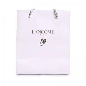 マットラミネートの金箔アート紙の袋に独自のロゴ