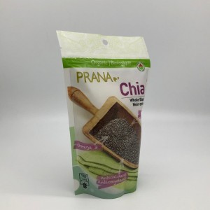 ジップロック丸底プラスチックポーチフードバッグ（穴付き）