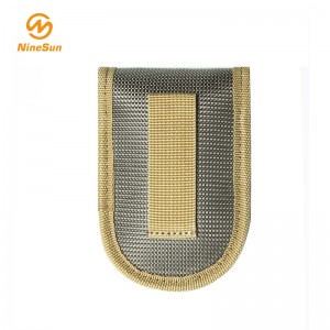 スモールグリーンナイロン折りたたみナイフシース -  NineSan