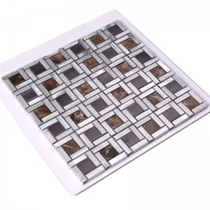 デカールマーブル外壁クラッディングモザイクタイル