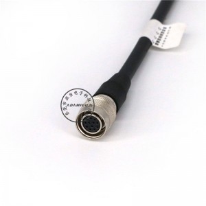 産業用カメラ用12ピン円形ケーブルコネクタ