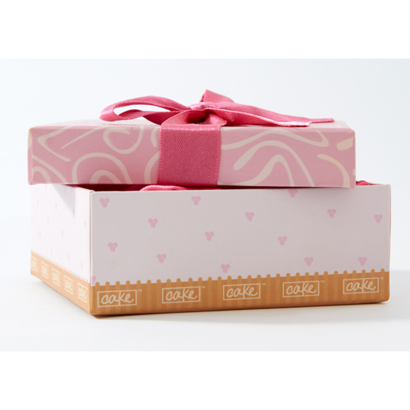 クッキーのためのかなりピンクの包装段ボール紙箱を印刷すること