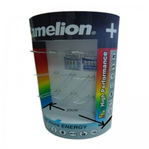 化粧品段ボールディスプレイ販売のポイントスタンド