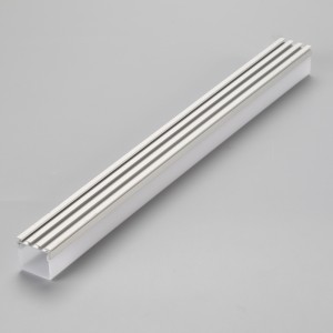 LEDカバーのエンドキャップとマウントクリップのLEDアルミプロファイル