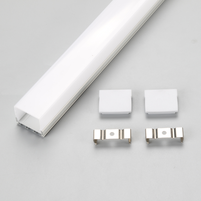 フレキシブルLED光ストリップディフューザ用のLEDストリップアルミニウムチャネルのアルミニウムチャネル