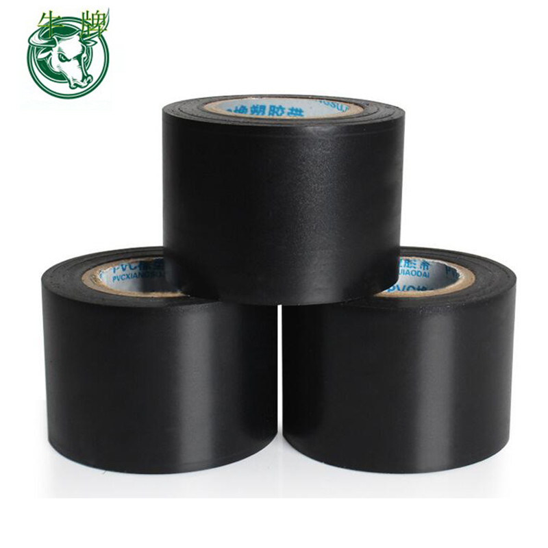 高品質のPVC絶縁電気テープ黒粘着テープ