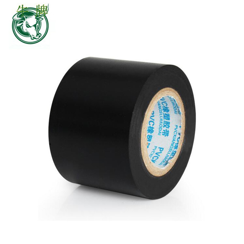 高品質のPVC絶縁電気テープ黒粘着テープ