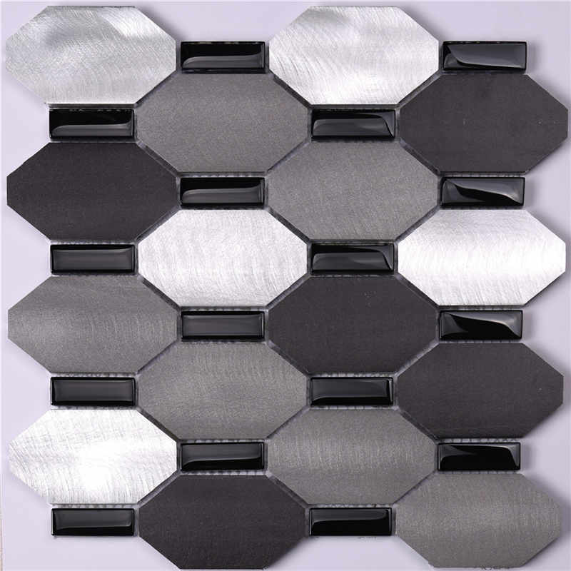 建築材料アルミニウム八角形モザイクタイル