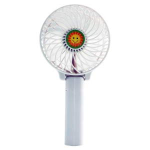 ホット販売折りたたみ式ハンドヘルドポータブル電動ファン（USBライン付）