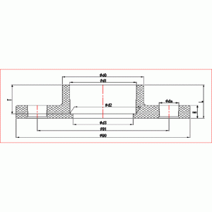 UPVC ONE-PIECE FLANGE