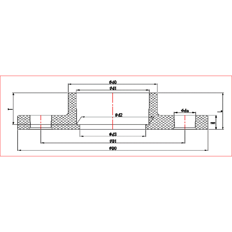 UPVC ONE-PIECE FLANGE