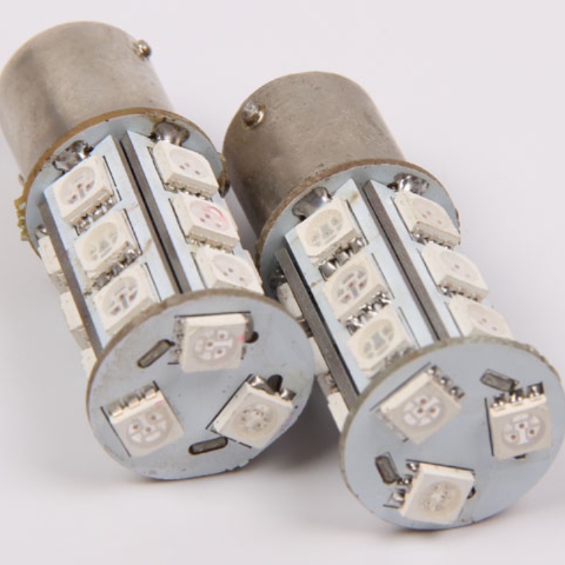 1157ベイ15d p21 / 5w 18smd 5050 LEDライトブレーキ