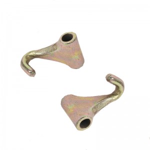 イエローメッキの鍛造指先フック