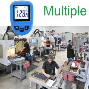 国家承認証明書を取得CE ROHS FDA SGS FCC工業用赤外線温度計保証時間1年