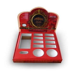 冷蔵ボトル用カスタムプリントディスプレイスタンド段ボール