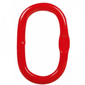 A-343フラット付き溶接マスターリンク