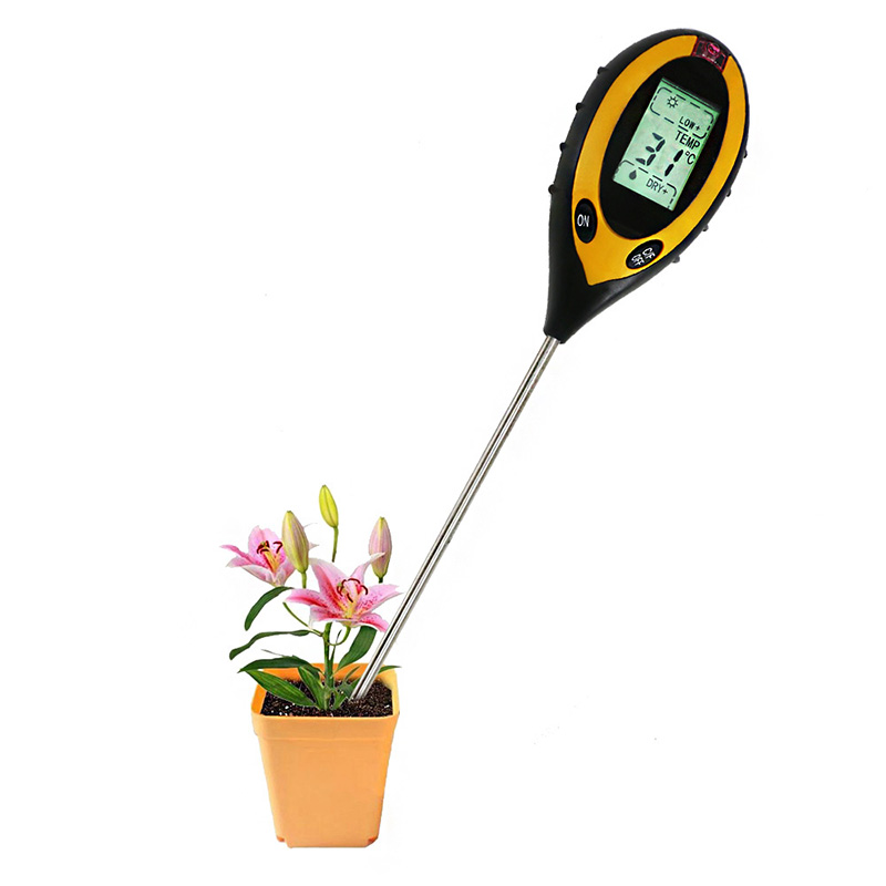 データロガーの土壌水分プローブは、高精度の土壌PH測定温度計をプローブします。