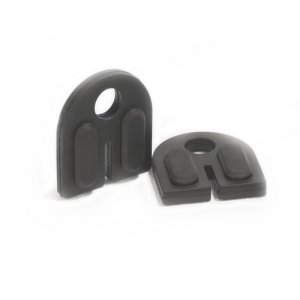 プレート付ステンレスDタイプガラスクランプ