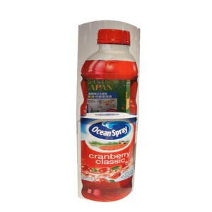 4ティアカスタムロゴ床の段ボールのディスプレイラック