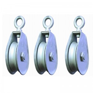 ヘイフォークプーリーホットディップ亜鉛メッキ