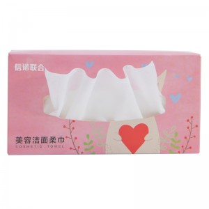 メイクアップワイプの取り外し