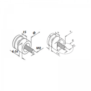 ガラスアダプタ30MM
