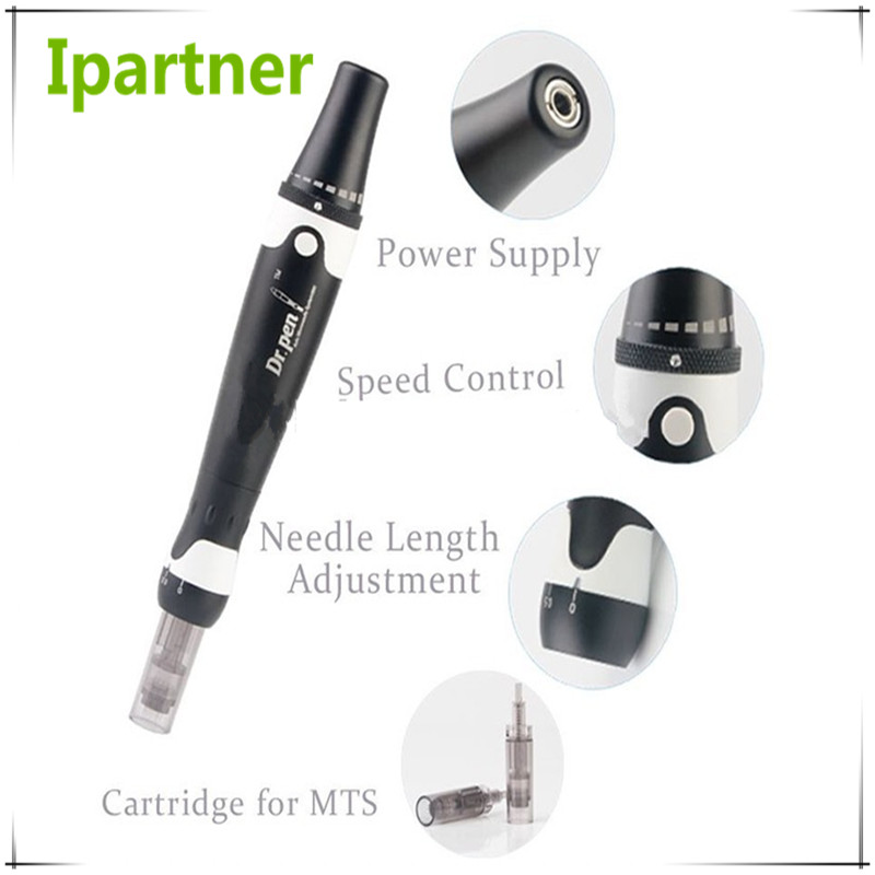 Ipartner Dermaスタンプ電気マイクロニードリングマシンdr.pen A7スキンレジュネーション