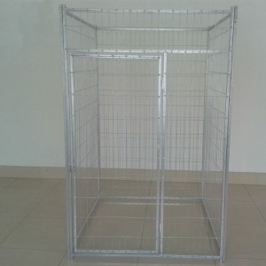 アウトドアホットディップ亜鉛メッキワイヤメッシュラージドッグフェンスビッグドッグケージラージドッグケンネル