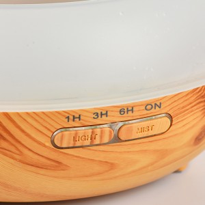 ホット販売ホーム超音波アロマ木製アロマミストディフューザーマシン