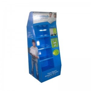 ヘッドフォンディスプレイラック、段ボールのペーパーディスプレイ、電話アクセサリー