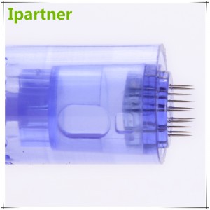 Ipartner 10個セットDerma Pen Stamp EO用交換用12ピン針カートリッジ
