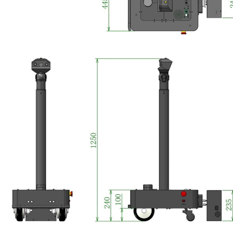 MR9 IDCデータセンターパトロールロボット