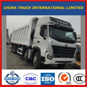 12輪のHOWO 8X4ダンプトラック