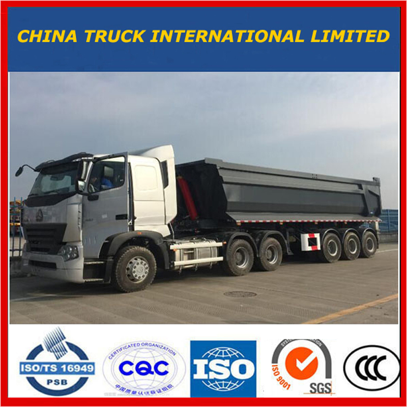 3 Axle Cimc U Typeセミトレイラー