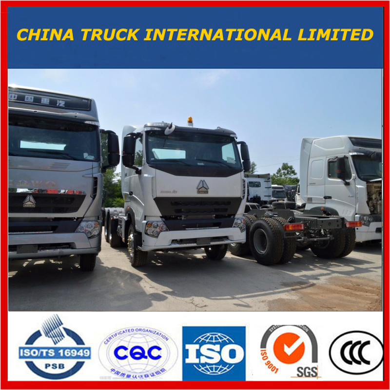 中国6X4 A7 420HP 10wheels HOWO牽引トラック/トラクタートラック