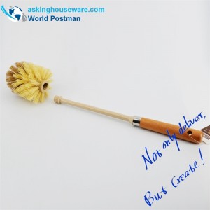 Akbrandトイレット・ボウル・ブラシ・ビーチ・ハンドル