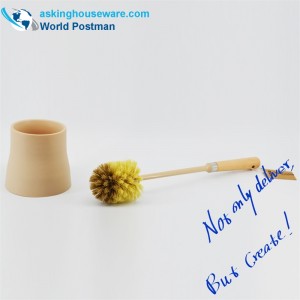 Akbrand便器のブラシセット曇りホルダー付きビーチハンドル