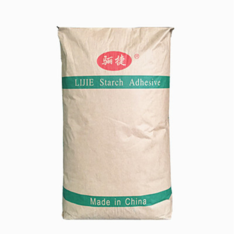 包装用バッグのための食品グレード中性澱粉接着剤、セメント紙バッグ用接着剤/バルブ紙バッグ