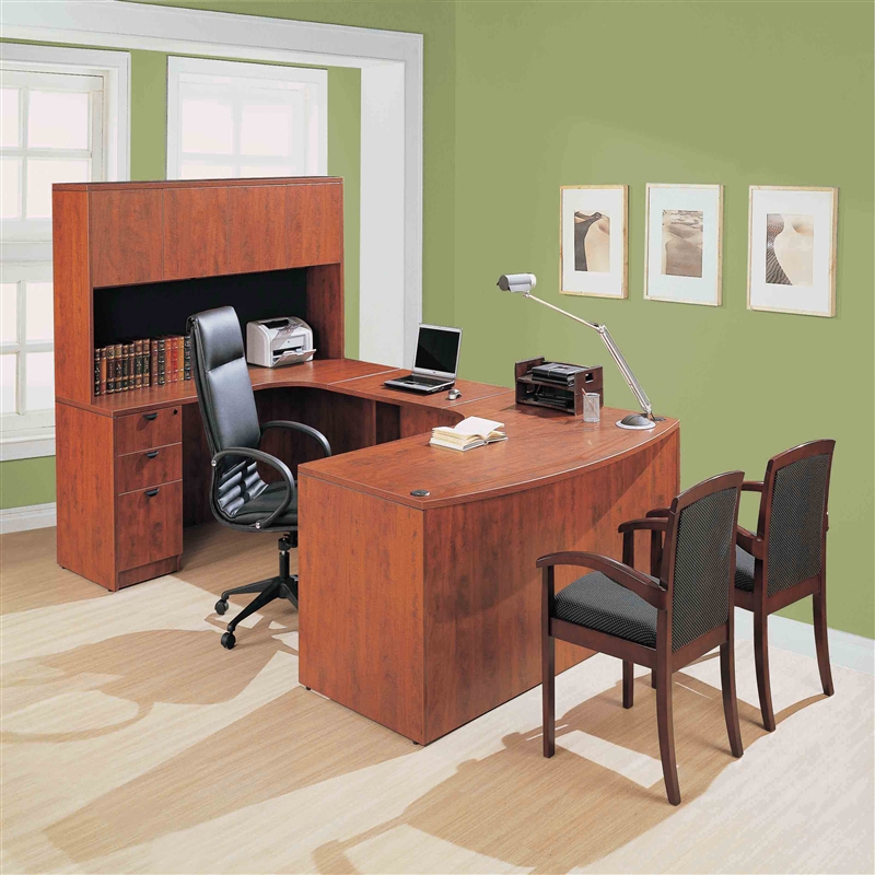 米国市場向けラミネートオフィス家具 -  CARB認証付きE1ボード。机、Uセット、casegoods、本箱、食器棚、等。