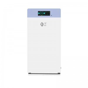 HEPAフィルターとUVランプを備えた新しいデザインの多機能ルーム空気清浄機