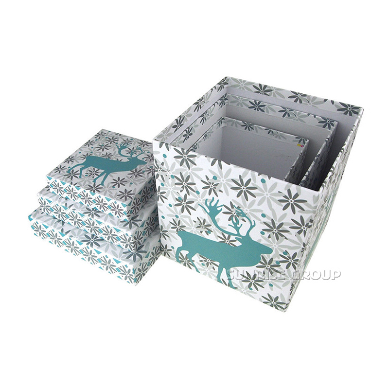 カスタムデザインクリスマスプレゼントケーキボックス