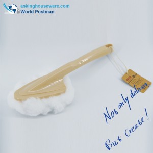 Akbrandソフトミニファイバーバスタブソフトスクラブブラシ