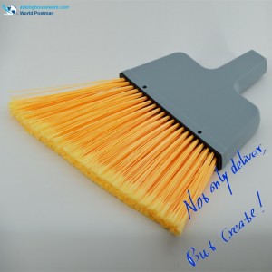 四辺形のブラシボードと長い順毛とAkbrandプラスチックほうきヘッド