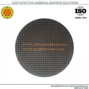 粉末冶金における焼結とホットプレス用の黒鉛鋳型